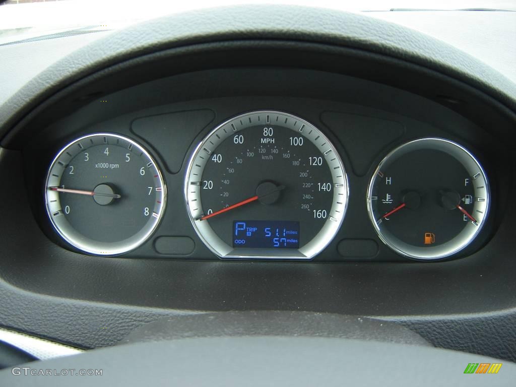 2009 Sonata SE V6 - Slate Blue / Gray photo #17