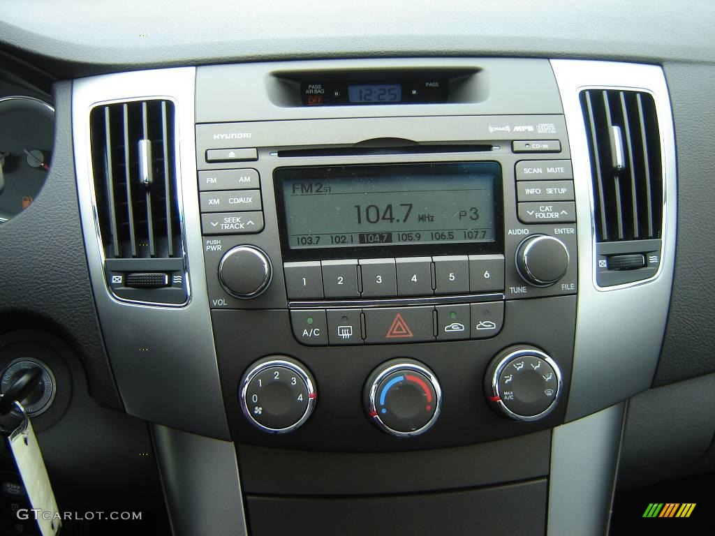 2009 Sonata SE V6 - Slate Blue / Gray photo #18