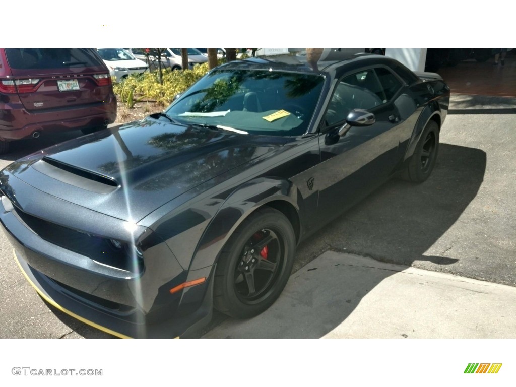 Maximum Steel Metallic 2018 Dodge Challenger SRT Demon Exterior Photo #138660027