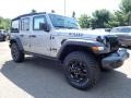 2020 Billet Silver Metallic Jeep Wrangler Unlimited Willys 4x4  photo #3
