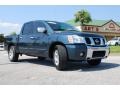 Deep Water Blue/Green - Titan SE Crew Cab Photo No. 9