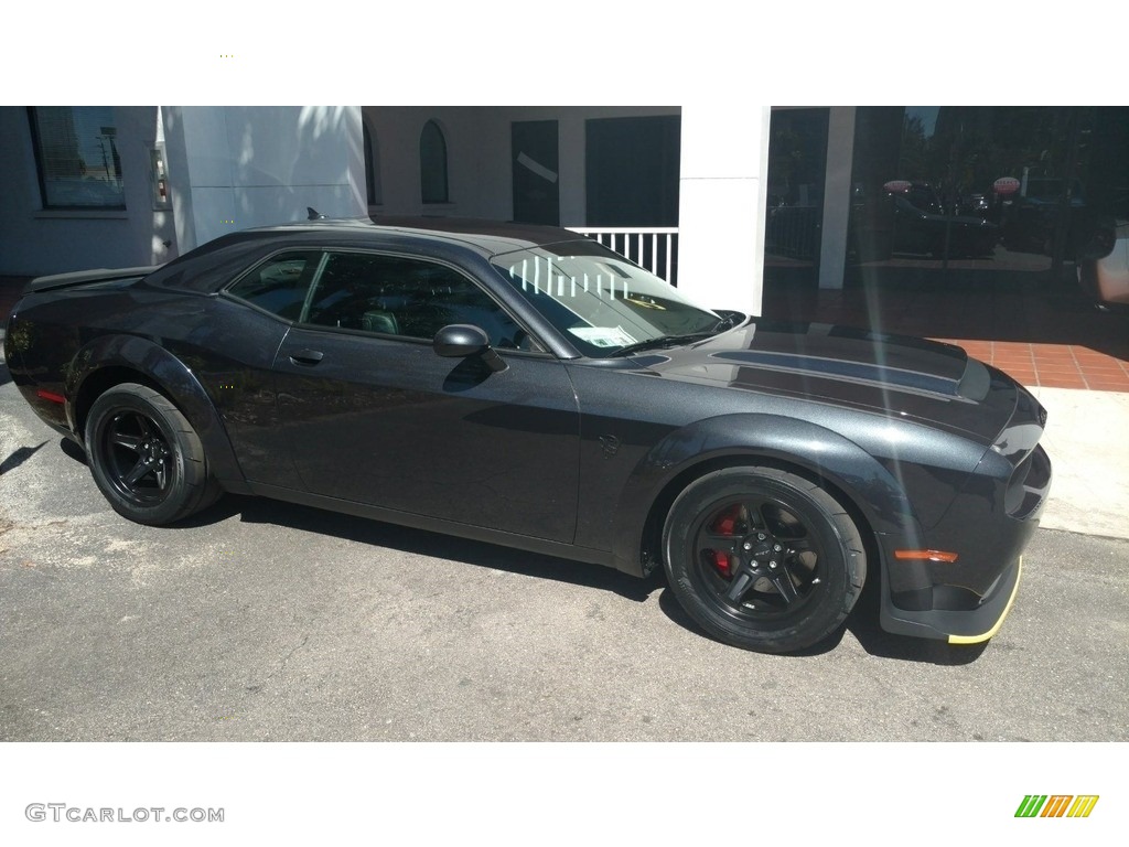 Maximum Steel Metallic 2018 Dodge Challenger SRT Demon Exterior Photo #138660072