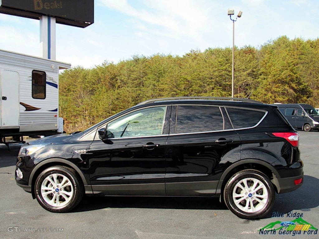 2018 Escape SE - Shadow Black / Charcoal Black photo #2