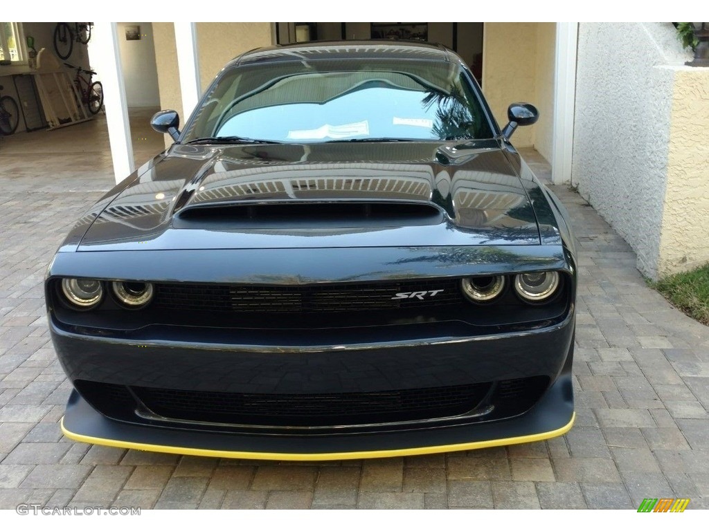 2018 Challenger SRT Demon - Maximum Steel Metallic / Black photo #12