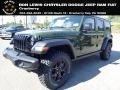 2020 Sarge Green Jeep Wrangler Unlimited Willys 4x4  photo #1