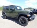 2020 Sarge Green Jeep Wrangler Unlimited Willys 4x4  photo #3