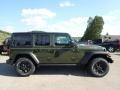 2020 Sarge Green Jeep Wrangler Unlimited Willys 4x4  photo #4