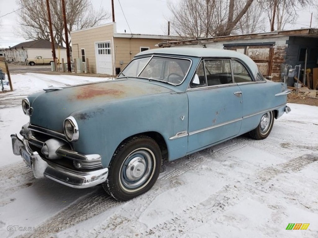 Light Blue 1951 Ford Victoria Sedan Exterior Photo #138661239