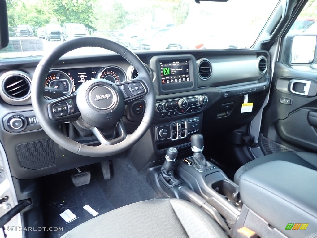2020 Wrangler Unlimited Sport 4x4 - Billet Silver Metallic / Black photo #14