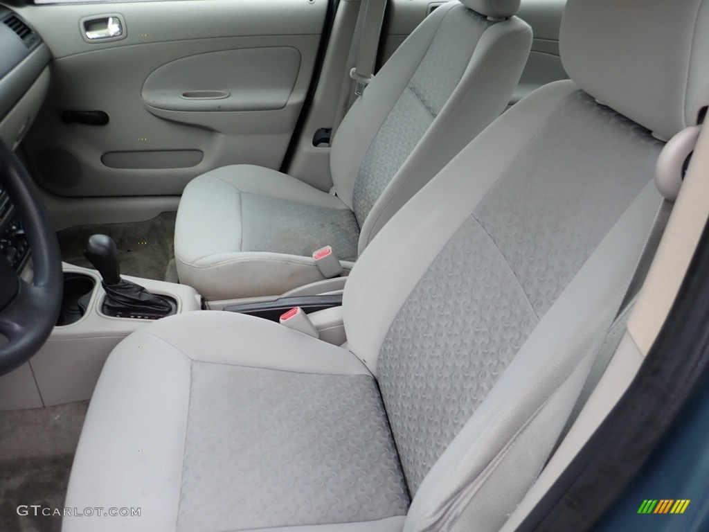 2009 Cobalt LS Sedan - Silver Moss Metallic / Gray photo #8