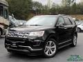 2018 Shadow Black Ford Explorer Limited  photo #1