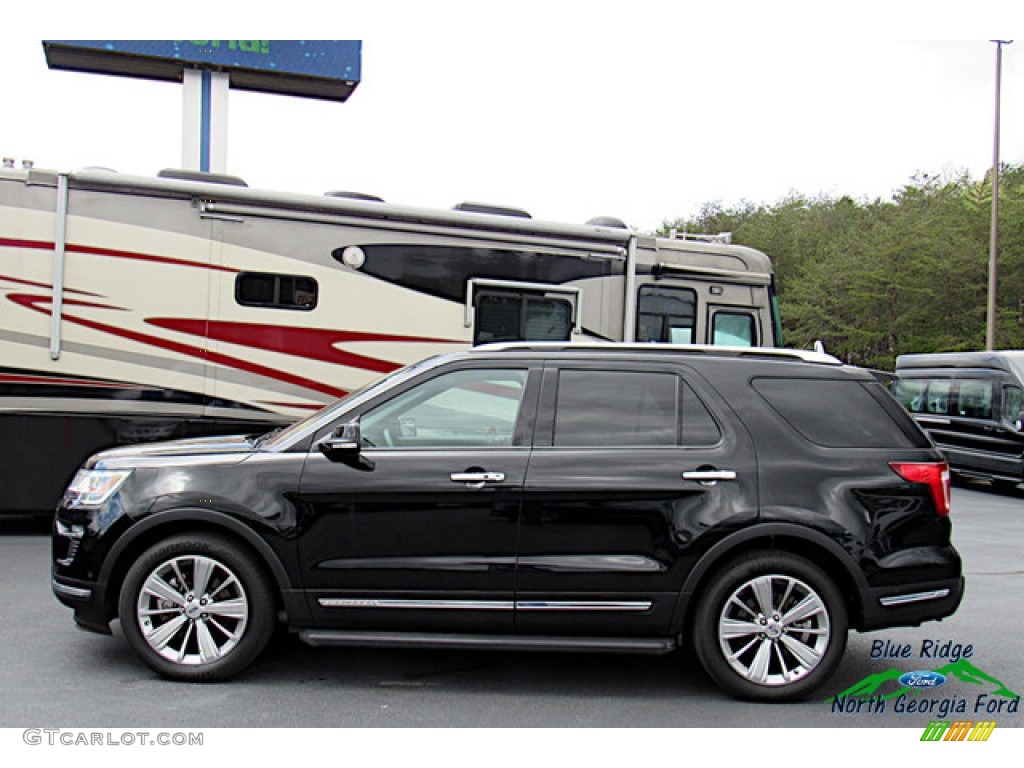 2018 Explorer Limited - Shadow Black / Medium Stone photo #2