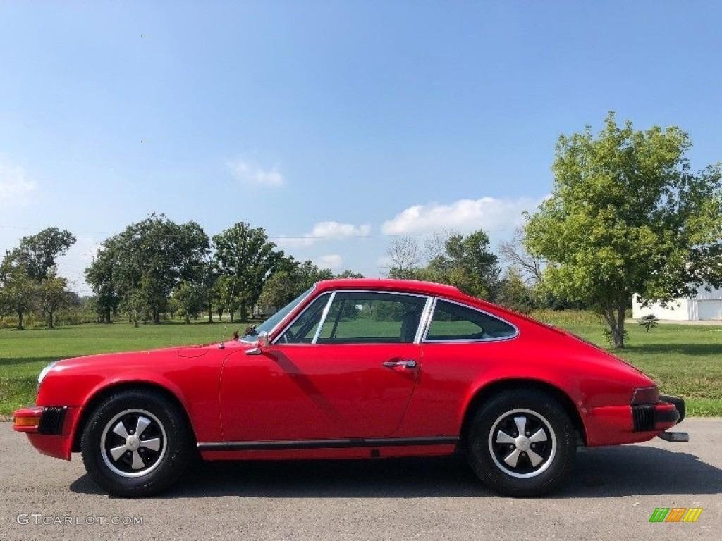 Guardsman Red 1976 Porsche 912 E Exterior Photo #138662619