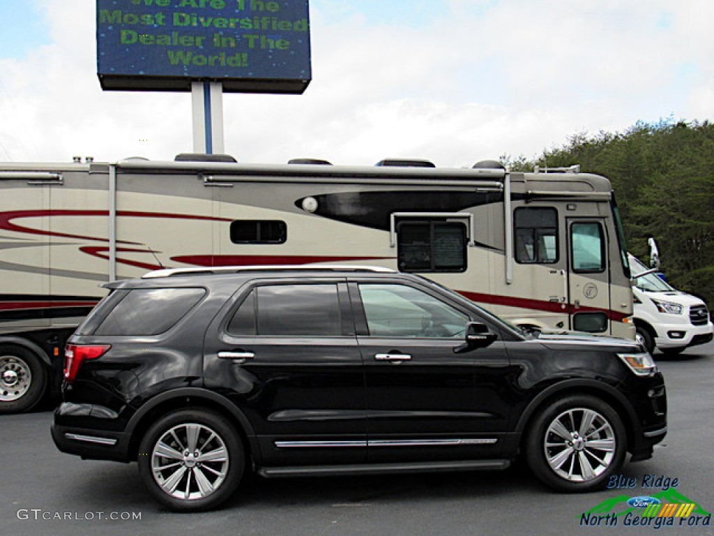 2018 Explorer Limited - Shadow Black / Medium Stone photo #6