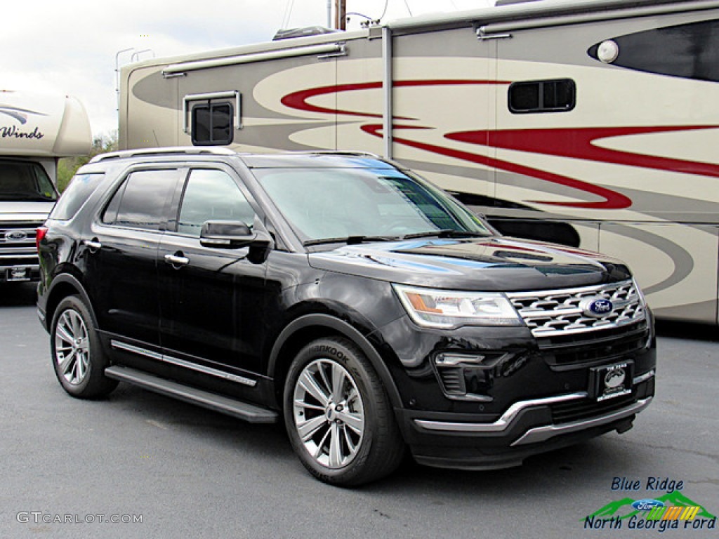 2018 Explorer Limited - Shadow Black / Medium Stone photo #7