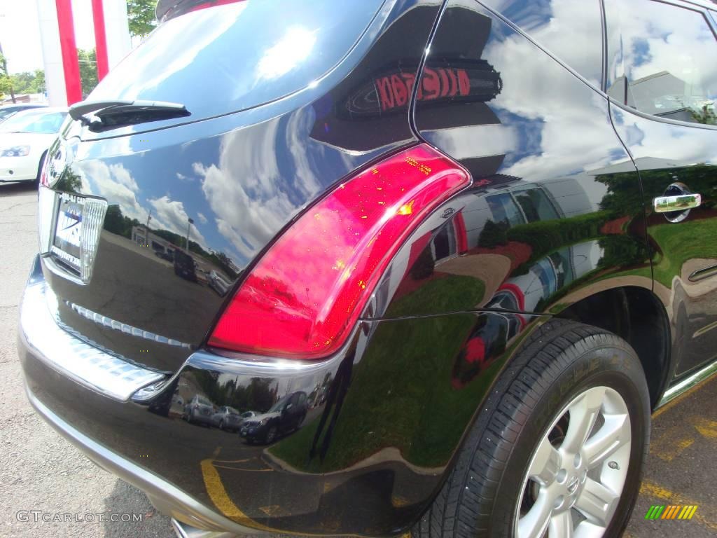 2007 Murano SL AWD - Super Black / Charcoal photo #20