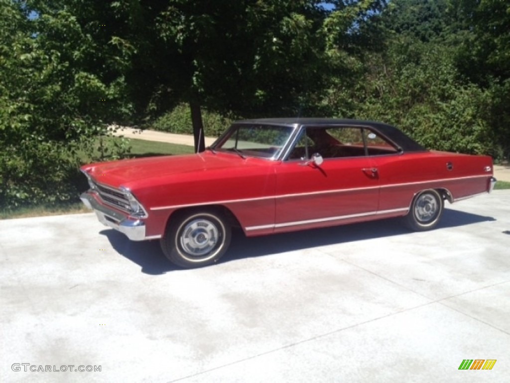 Bolero Red 1967 Chevrolet Chevy II Nova Super Sport Coupe Exterior Photo #138663544