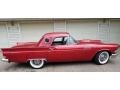 Flames Red 1957 Ford Thunderbird Standard Thunderbird Model Exterior
