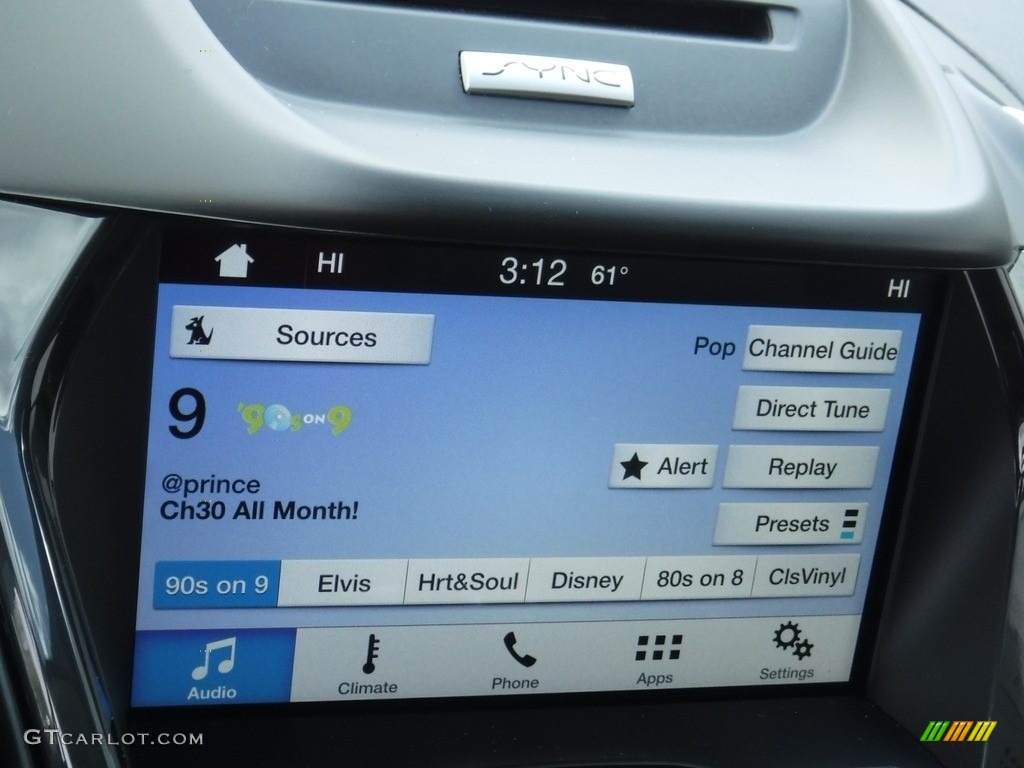 2016 Escape Titanium 4WD - Ruby Red Metallic / Charcoal Black photo #22