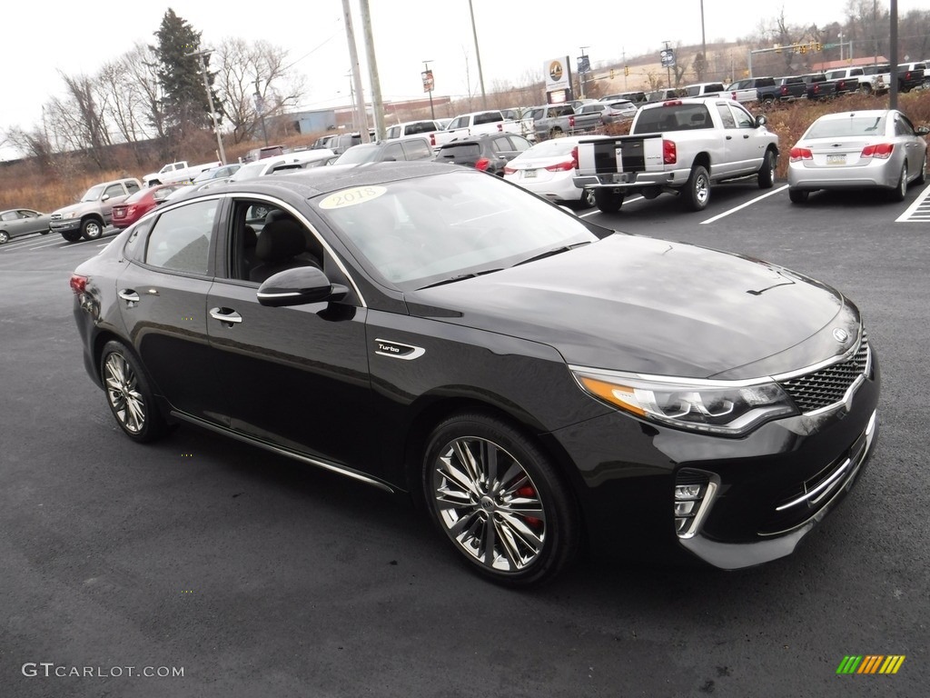 Ebony Black 2018 Kia Optima SX Exterior Photo #138666123