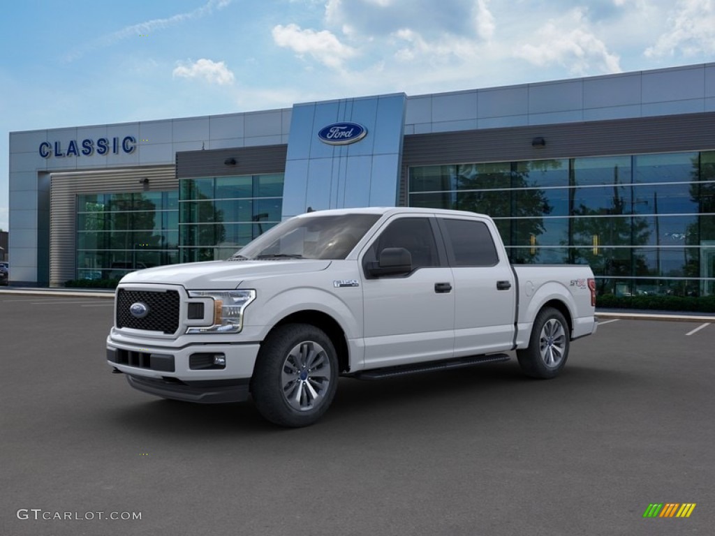 2020 F150 XL SuperCrew 4x4 - Oxford White / Black photo #1