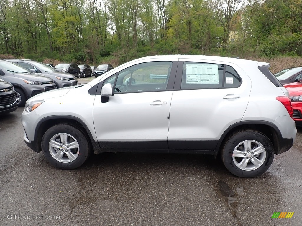 2020 Trax LS AWD - Silver Ice Metallic / Jet Black photo #3
