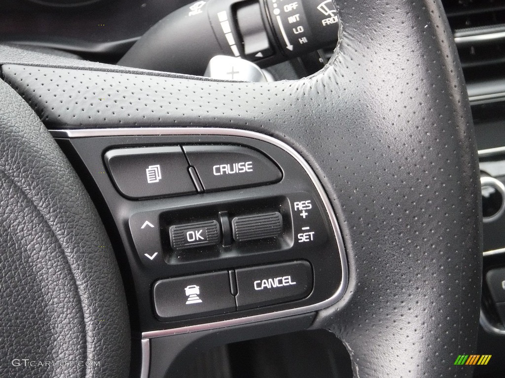 2018 Kia Optima SX Aubergine Steering Wheel Photo #138666684