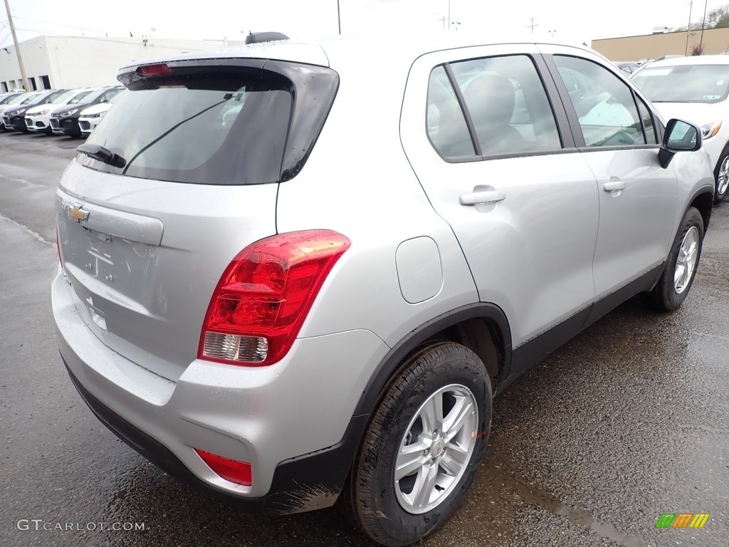 2020 Trax LS AWD - Silver Ice Metallic / Jet Black photo #6