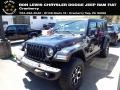 2020 Black Jeep Wrangler Unlimited Rubicon 4x4  photo #1