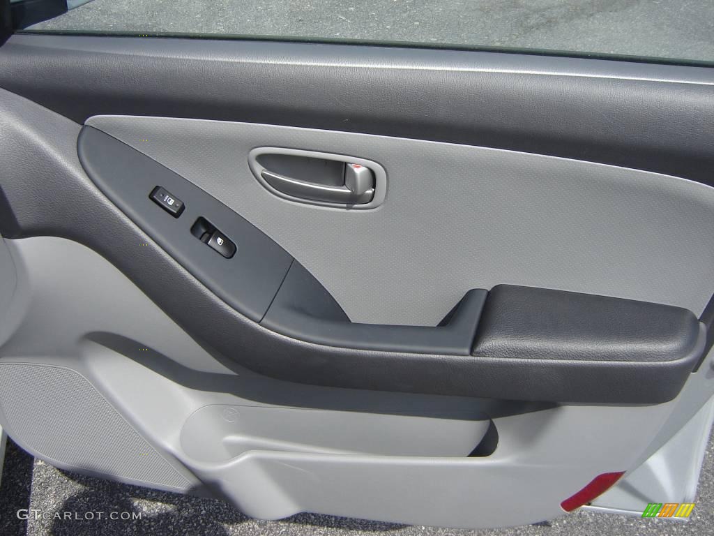 2009 Elantra SE Sedan - Quicksilver / Black photo #13