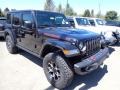 2020 Black Jeep Wrangler Unlimited Rubicon 4x4  photo #7