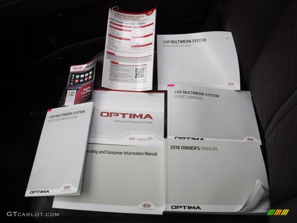 2018 Kia Optima SX Books/Manuals Photo #138666876