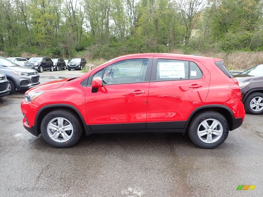 Red Hot 2020 Chevrolet Trax LS Exterior Photo #138667143