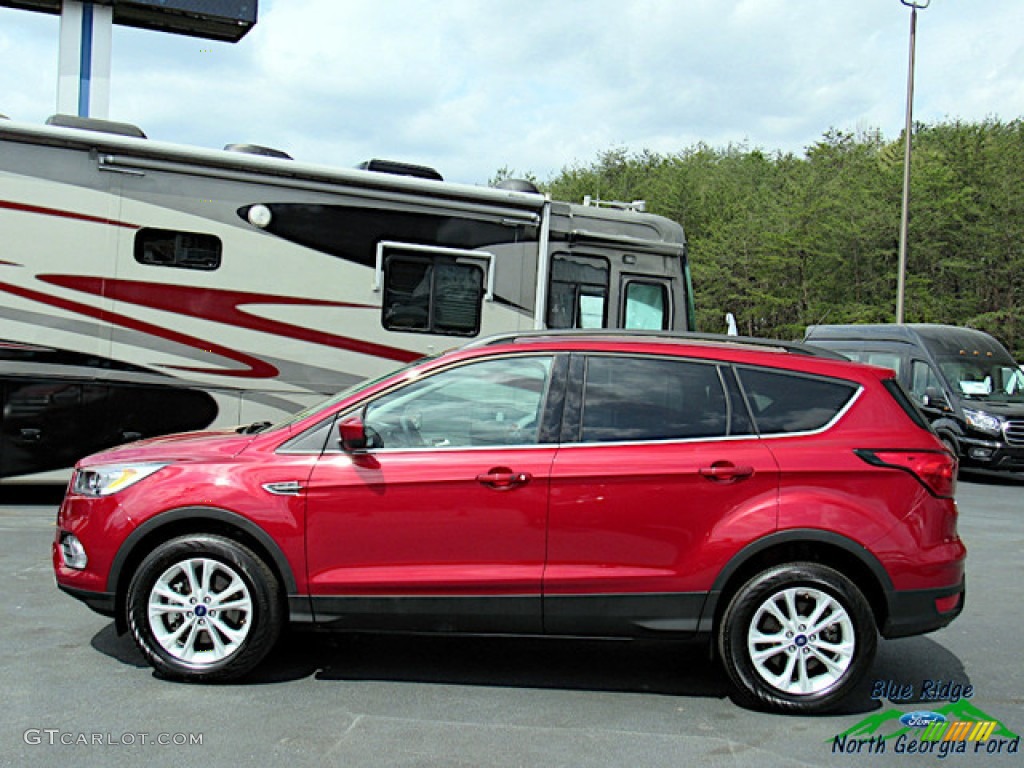 2019 Escape SEL 4WD - Ruby Red / Medium Light Stone photo #2