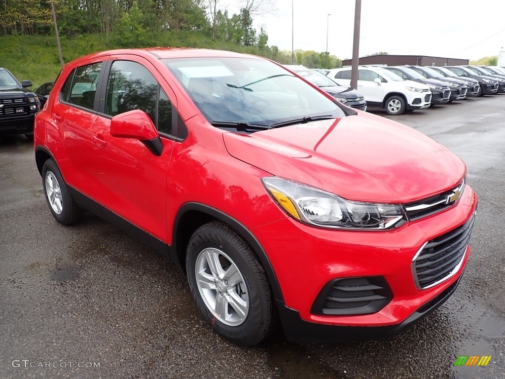 Red Hot 2020 Chevrolet Trax LS Exterior Photo #138667269