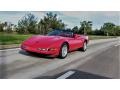 1992 Bright Red Chevrolet Corvette Convertible  photo #6
