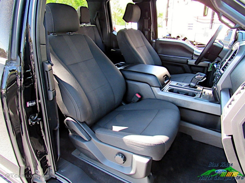 2016 F150 XLT SuperCab - Shadow Black / Medium Earth Gray photo #11