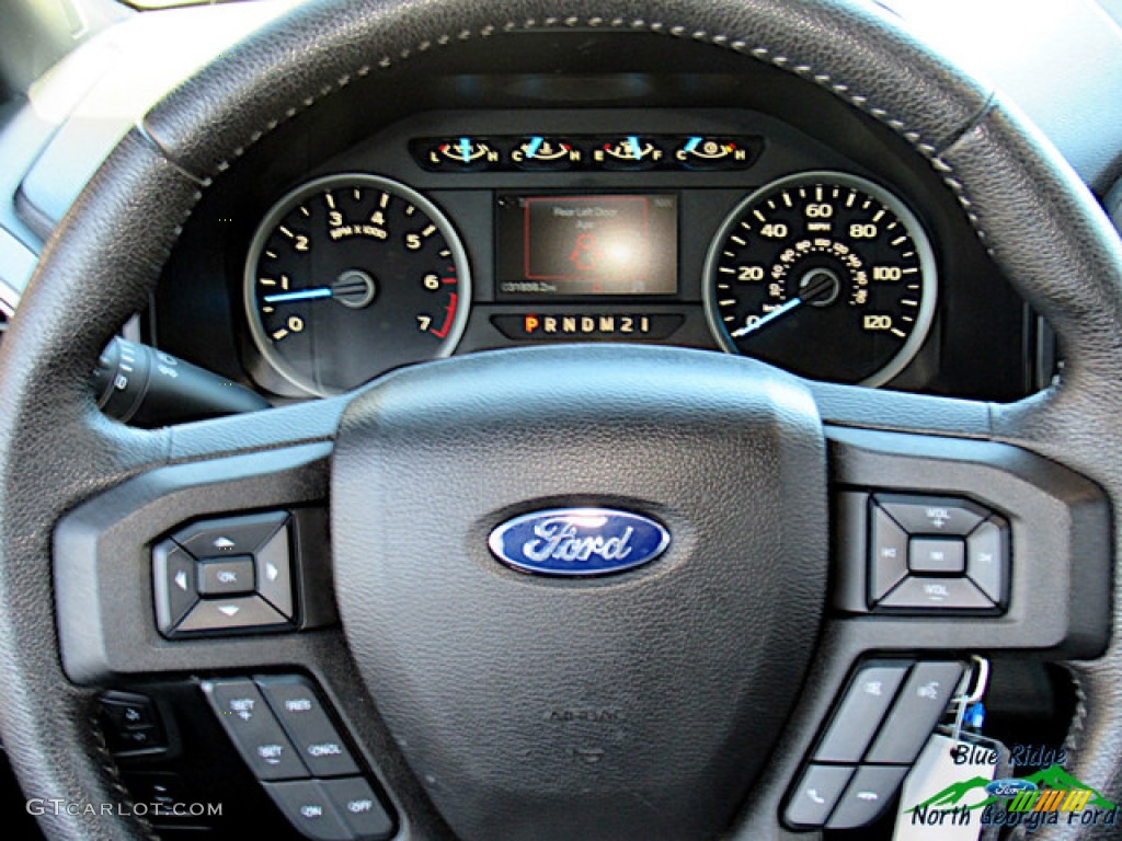 2016 F150 XLT SuperCab - Shadow Black / Medium Earth Gray photo #19