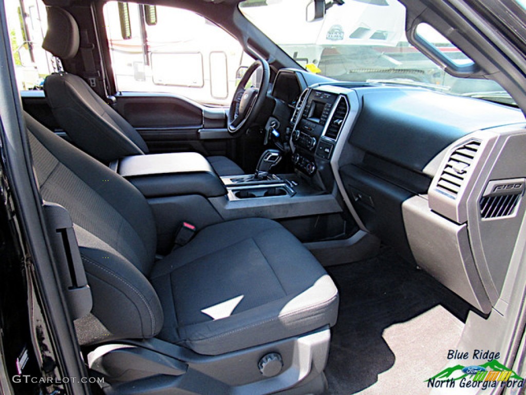 2016 F150 XLT SuperCab - Shadow Black / Medium Earth Gray photo #30