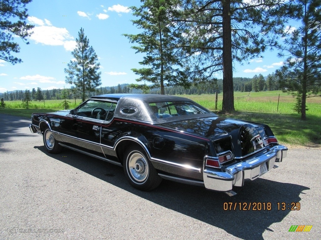 1976 Continental Mark IV - Black / Black photo #7