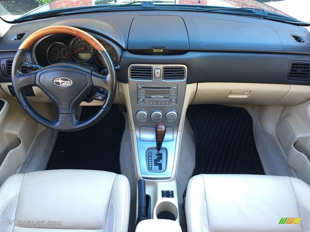 2008 Subaru Forester 2.5 X L.L.Bean Edition Desert Beige Dashboard Photo #138668808