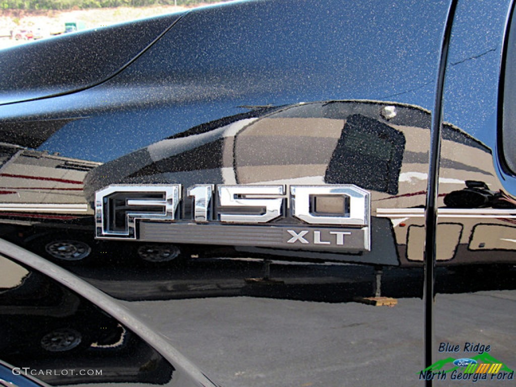 2016 F150 XLT SuperCab - Shadow Black / Medium Earth Gray photo #35