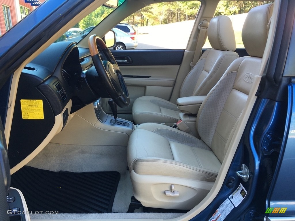 Desert Beige Interior 2008 Subaru Forester 2.5 X L.L.Bean Edition Photo #138668868