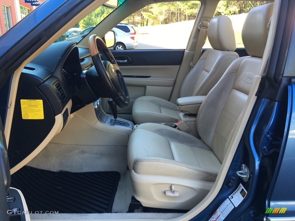 2008 Subaru Forester 2.5 X L.L.Bean Edition Front Seat Photo #138668868