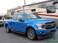 Velocity Blue - F150 XLT SuperCab Photo No. 7