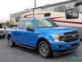 2019 Velocity Blue Ford F150 XLT SuperCab  photo #7