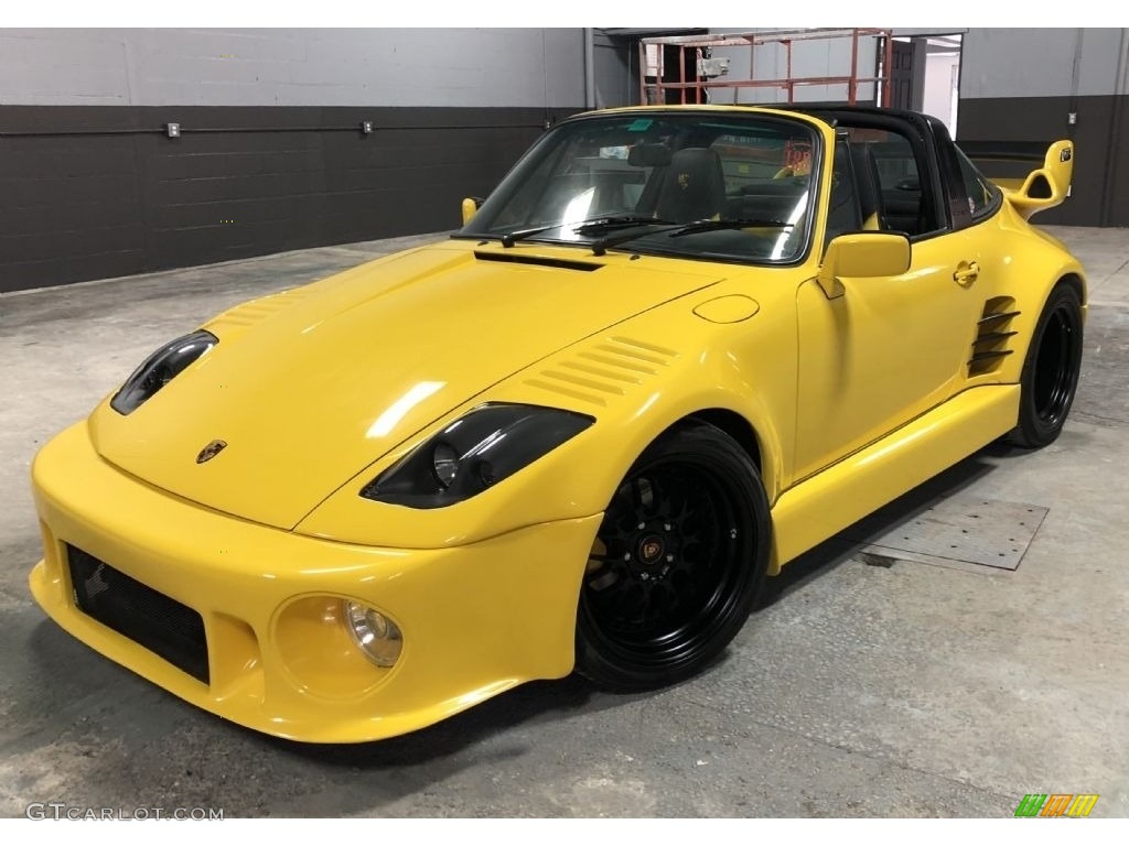 1985 911 Carrera Targa - Yellow / Black photo #1