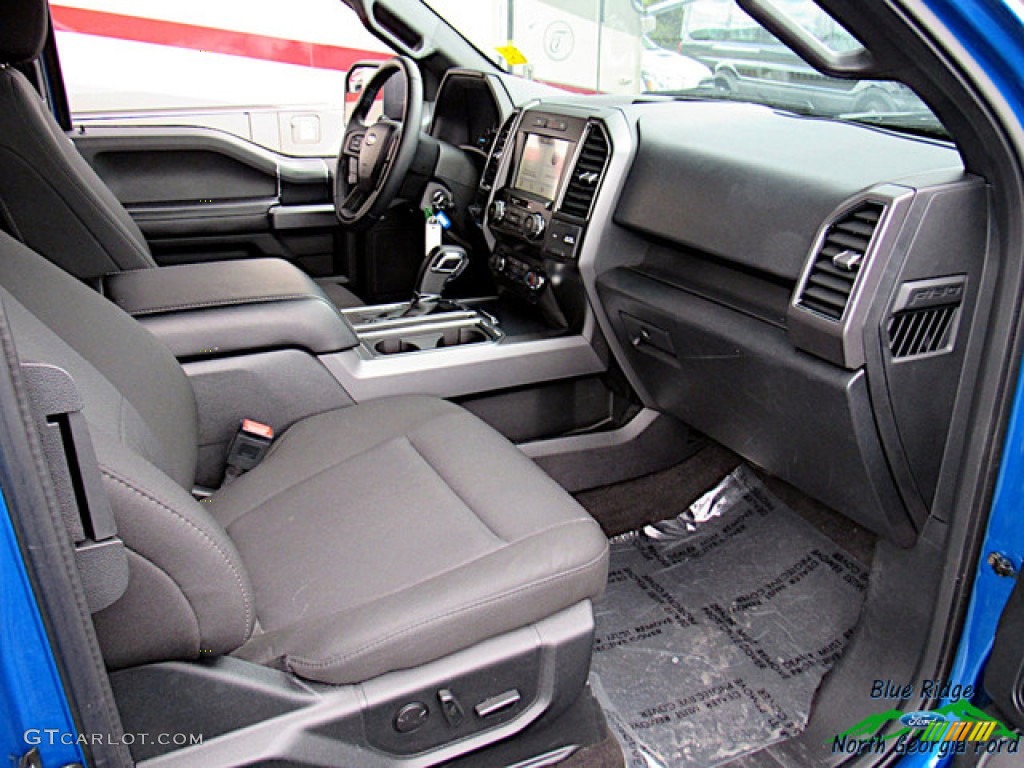 2019 F150 XLT SuperCab - Velocity Blue / Black photo #30