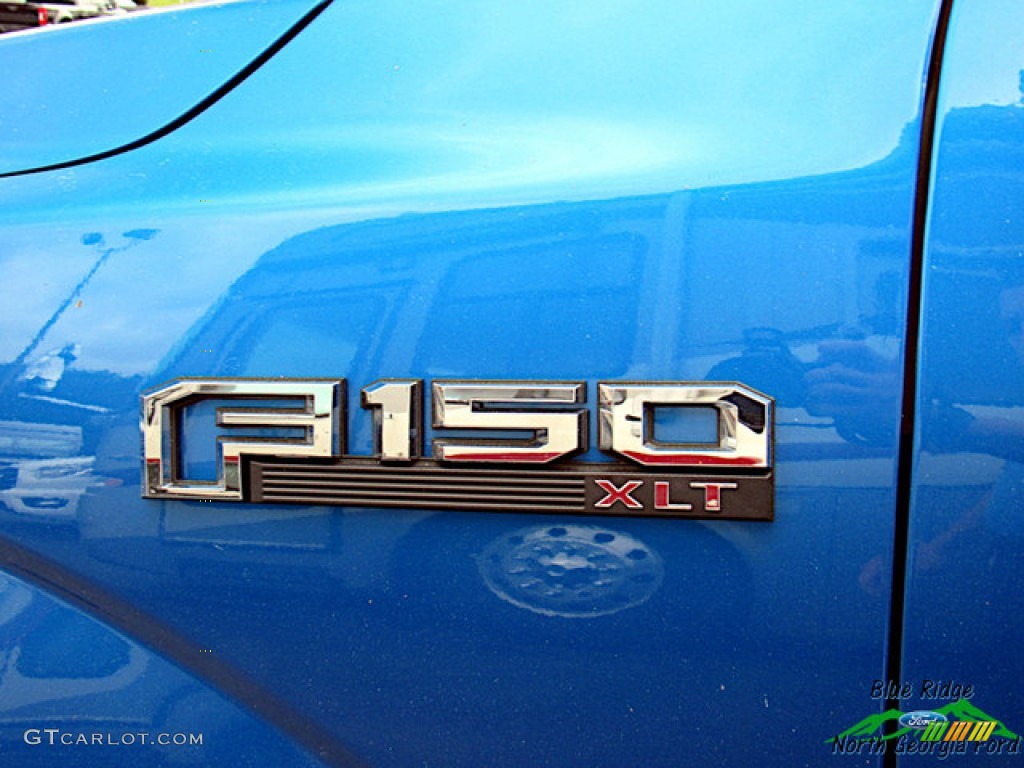 2019 F150 XLT SuperCab - Velocity Blue / Black photo #35