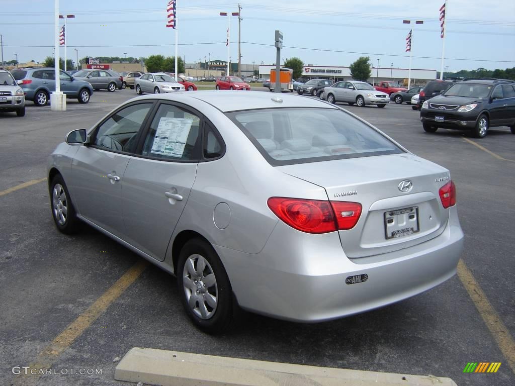 2009 Elantra GLS Sedan - Quicksilver / Gray photo #5
